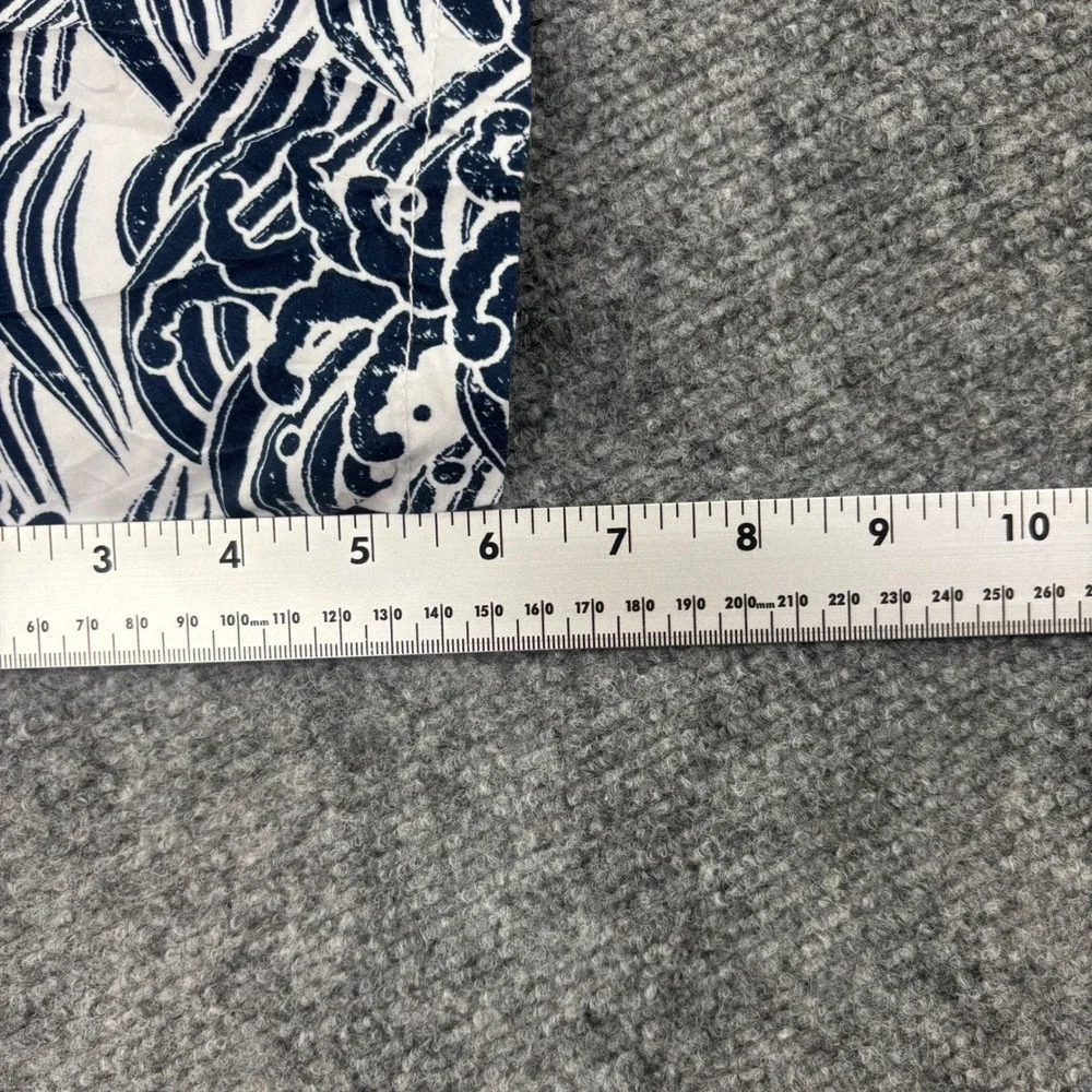 Goodfellow & Co Swim Trunks XXL Blue White Wave Print Mens